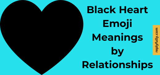 Black Heart Emoji meaning