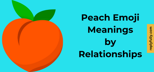Peach Emoji meaning